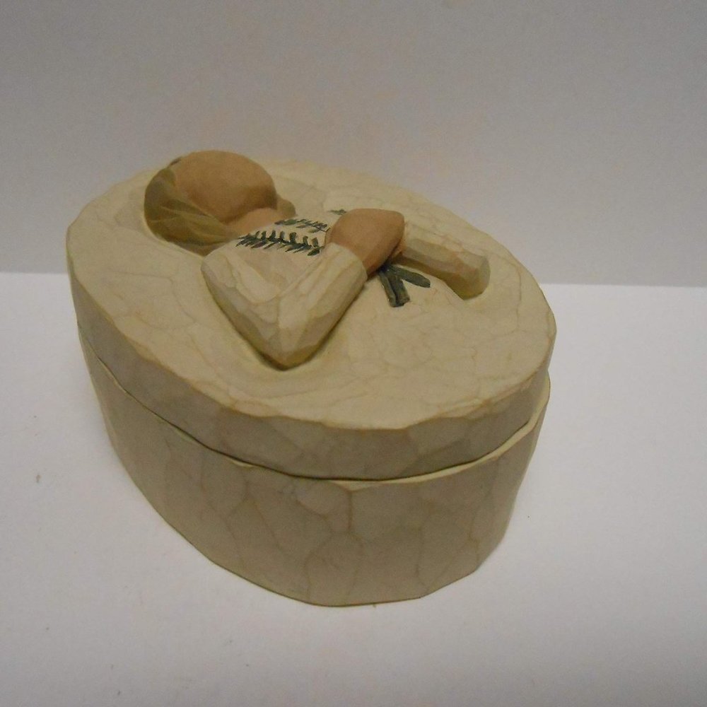 Willow tree Remebrance Keepsake trinket box